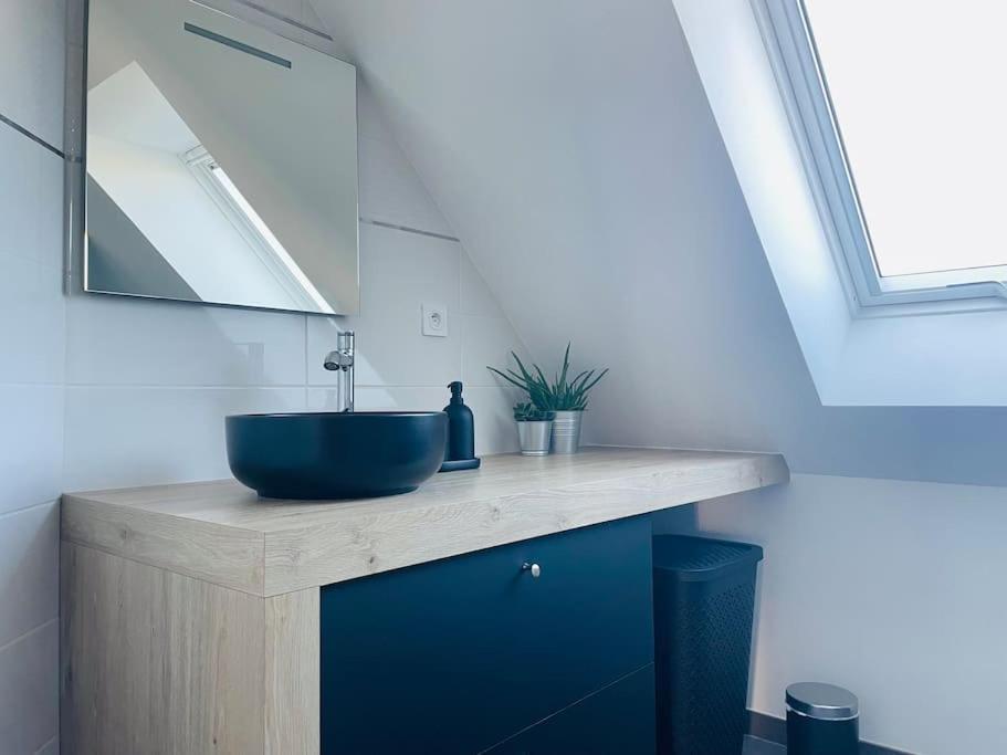 Appartement Lumineux Et Spacieux, Terrasse Et Parking Prive Concarneau Kültér fotó